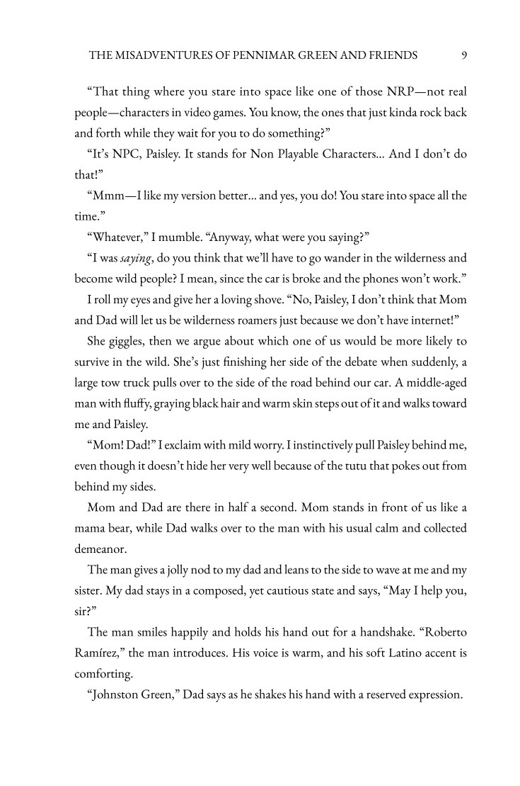 Pennimar sample page 9